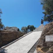 Photo escaliers grotte